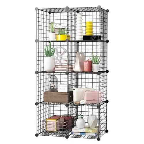 [G2594] Mueble estantería de metal, 8 estantes en caja