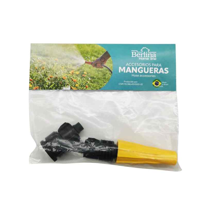 [G2631] Puntero tubo para manguera con 1 acople BERLINA HOME en bolsa