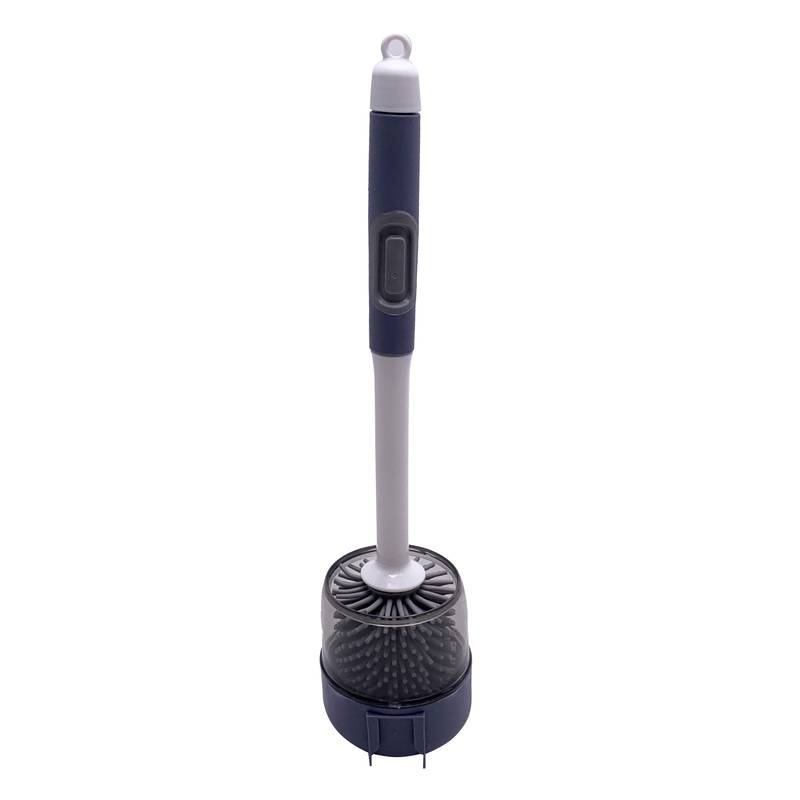 [G2664] Cepillo para WC, de silicona para pared varios colores