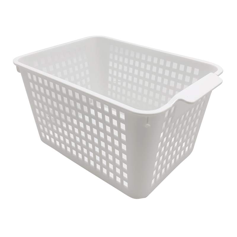 Caja organizadora de plástico, blanco