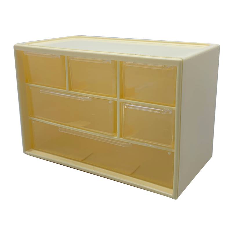 [G2756] Organizador de plástico con cajones, varios colores