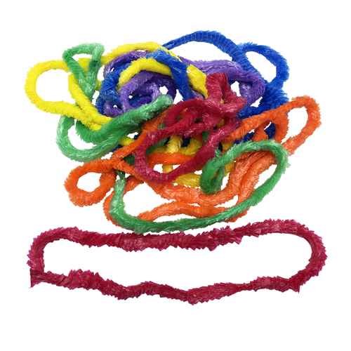 [G2776] Collar para cotillón PACK x12, discos varios colores