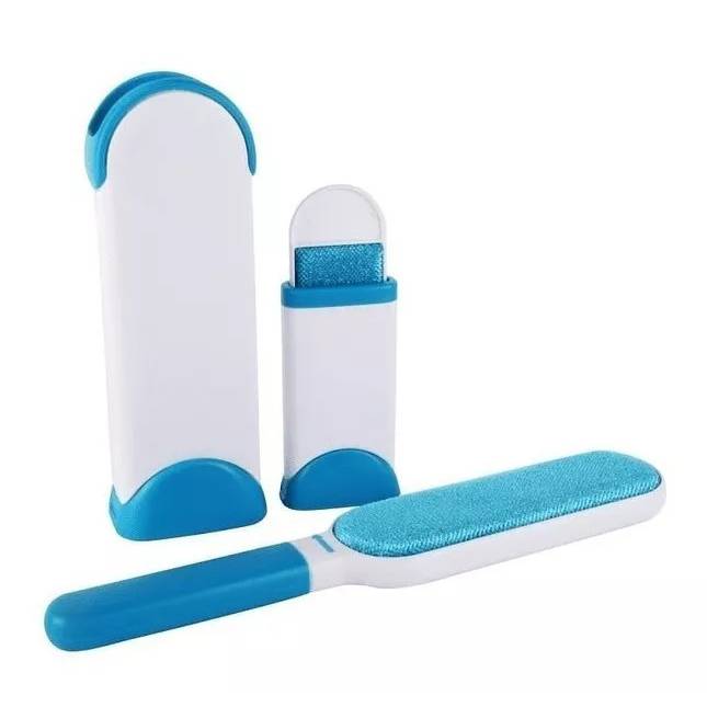 [G2855] Cepillo quita pelusa, removedor de pelos con depósito, en caja varios colores