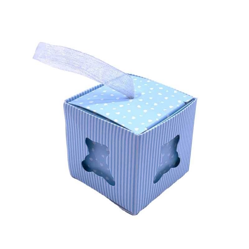 [G2863] Cajas de regalo cuadradas PACKx50, 2 colores