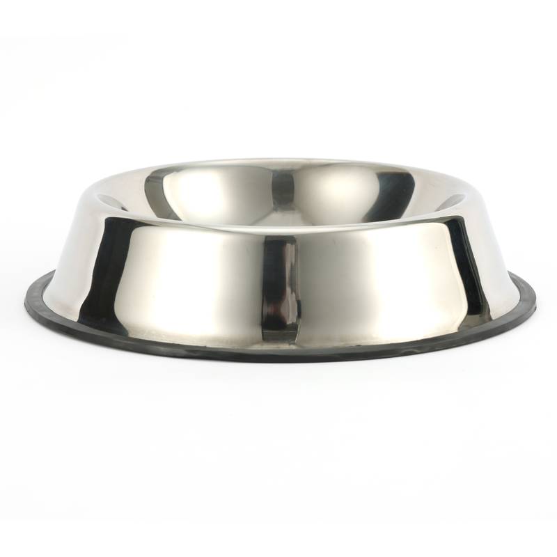 Plato para mascotas de acero inoxidable
