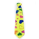 Corbata de PVC para cotillón PACKx12, varios diseños