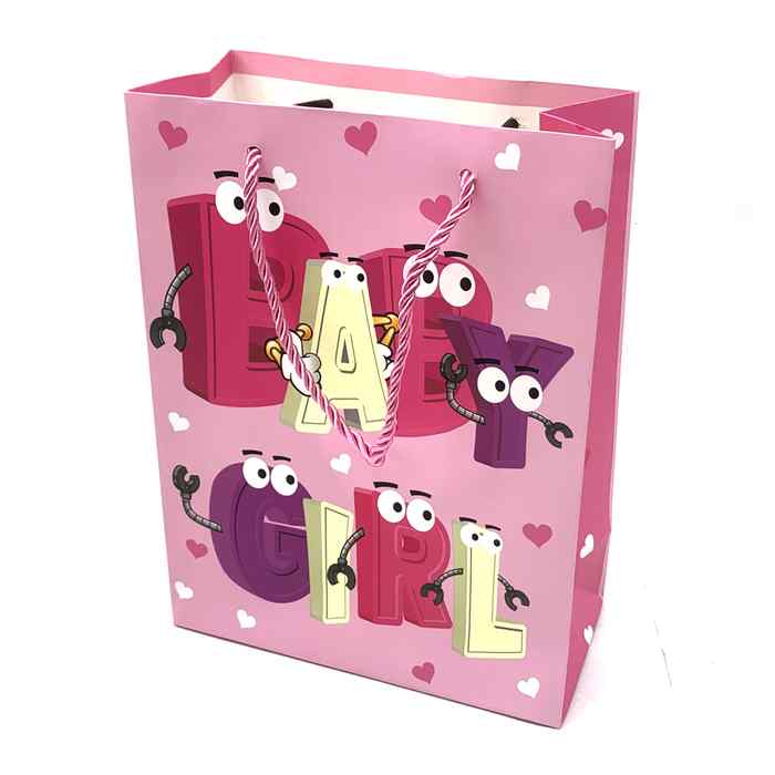 [G2939RS] Bolsa de regalo PACK x12 diseño baby shower