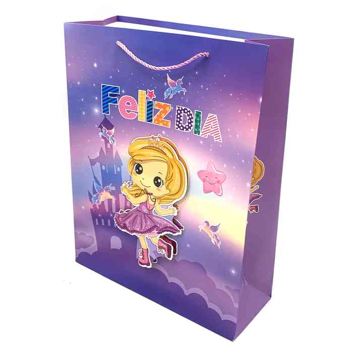 [G2942] Bolsa de regalo diseño 3D, PACK x12, varios diseños