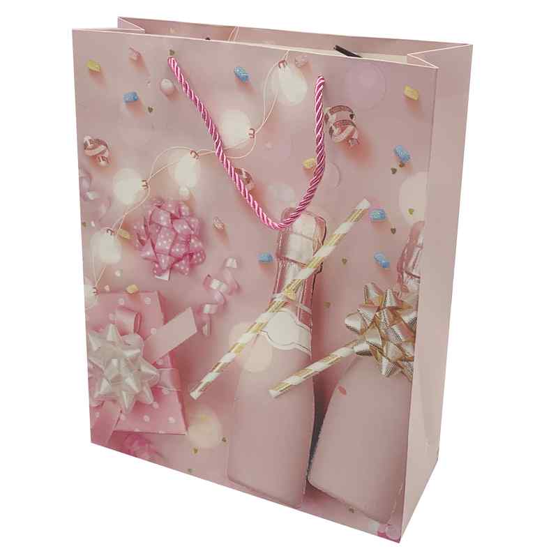 [G2943] Bolsa de regalo PACK x12, varios diseños de fiesta
