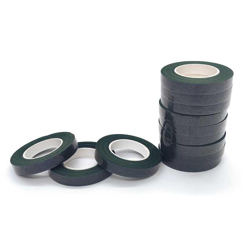 [G3022] Cinta para floristería de papel 27m floral tape, PACKx12, 2 colores