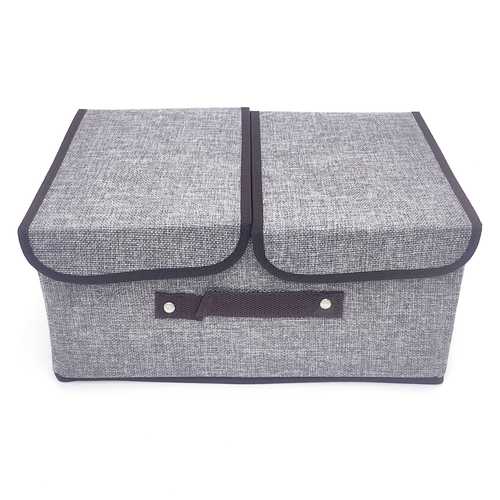 [G3040] Caja organizadora de TNT plegable con división, en bolsa, varios colores