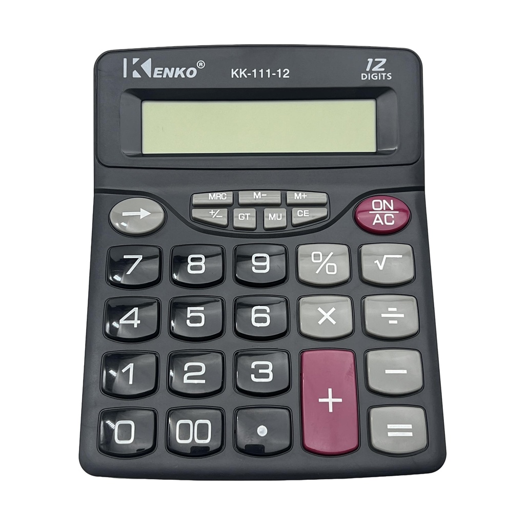 [E2970] Calculadora de mesa KENKO, 12 dígitos, 1AA en caja