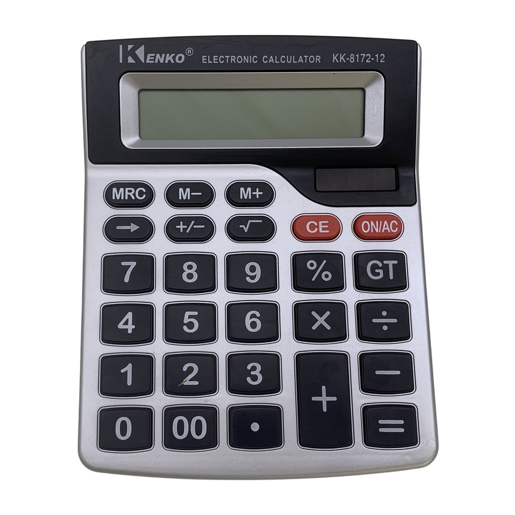 [E3321] Calculadora de mesa, 12 dígitos, 1AA, Kenko, en caja
