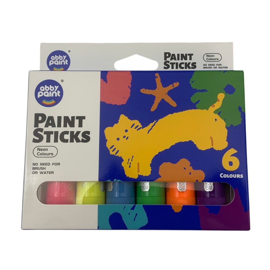 [E3726] Crayola en barra retráctil, 6 colores, en caja