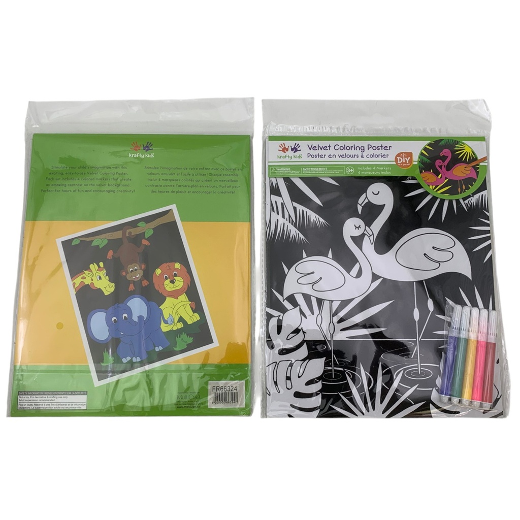 [E3754] Libro para colorear con marcadores, varios diseños