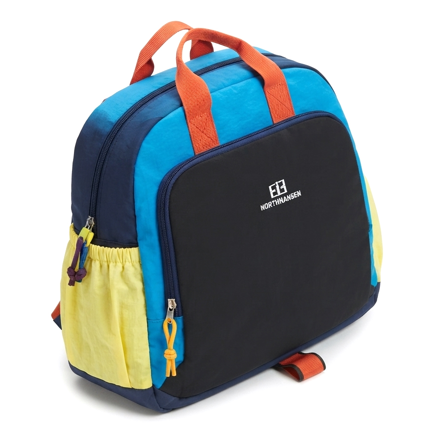 [E3833] Mochila juvenil, con bolsillo, varios colores