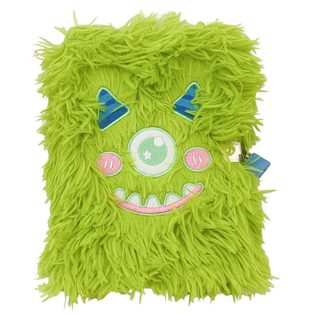 Libreta tapa peluche, 80 hojas, varios diseños