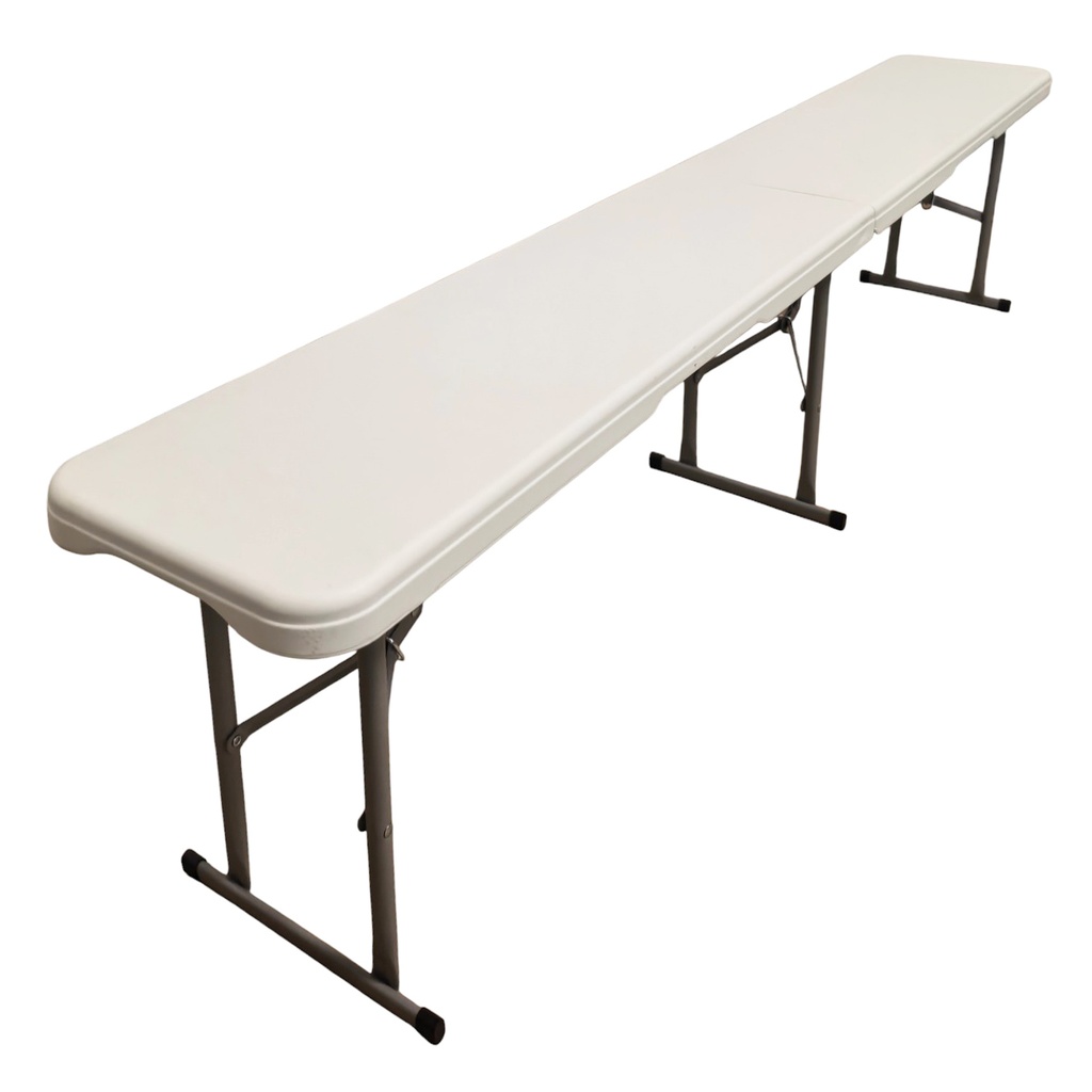 [G3793] Banco plegable Berlina Home, de PVC y hierro