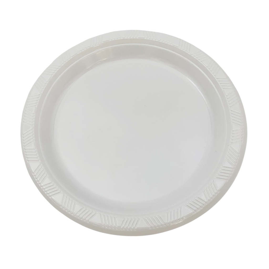 [G3932] Descartable, plato de cartón x10, en bolsa, varios colores, PACKx10