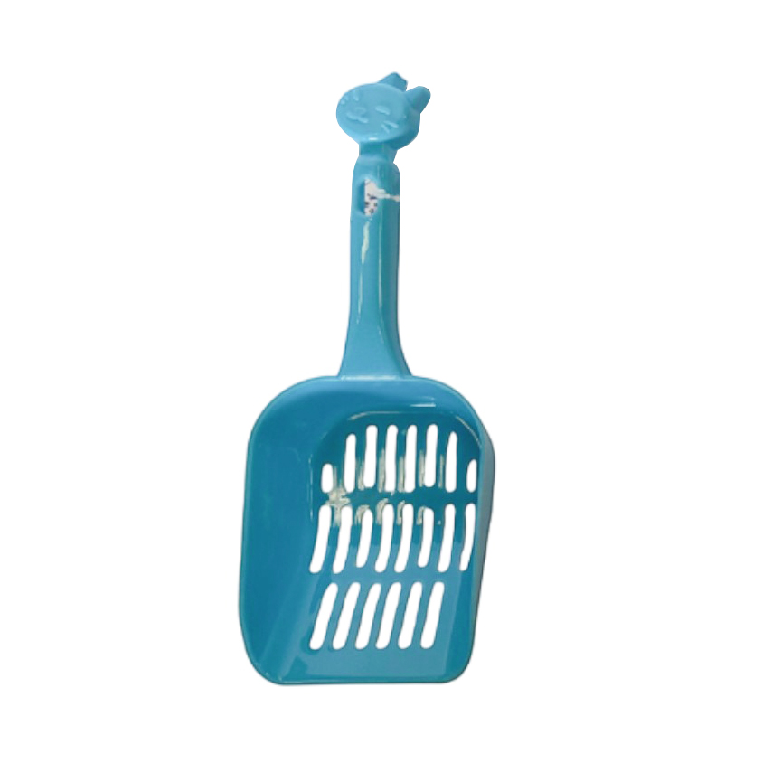 [G4008] Pala sanitaria para mascotas, de plástico, en cartón, varios colores