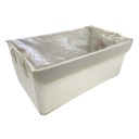 Caja organizadora de TNT, con tapa y visor