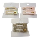 Broche para pelo x2, PACK x12, varios colores