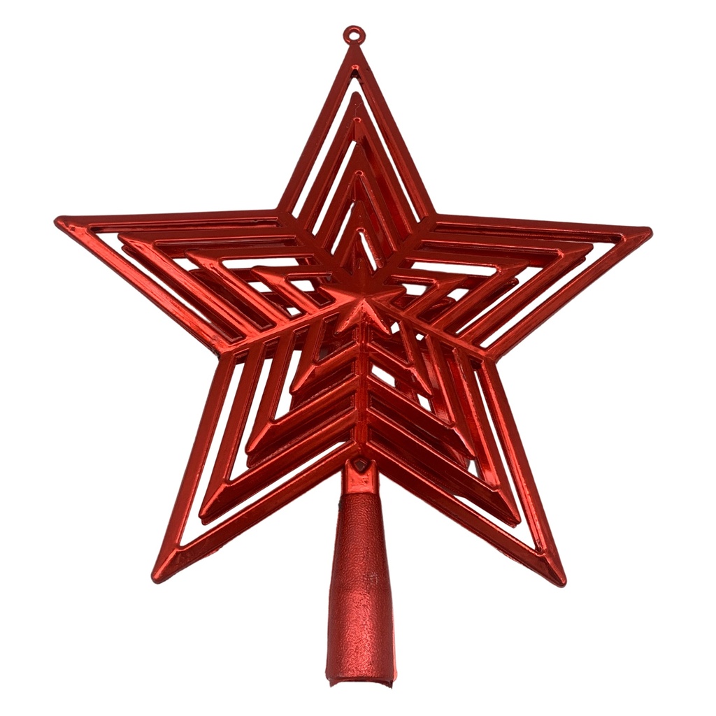 [HN0561] Adorno puntero estrella, varios colores, en bolsa