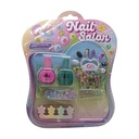 Set de belleza, uñas postizas con esmaltes, en blister