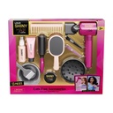 Set de belleza 13 piezas, secador con sonido, con accesorios, en caja