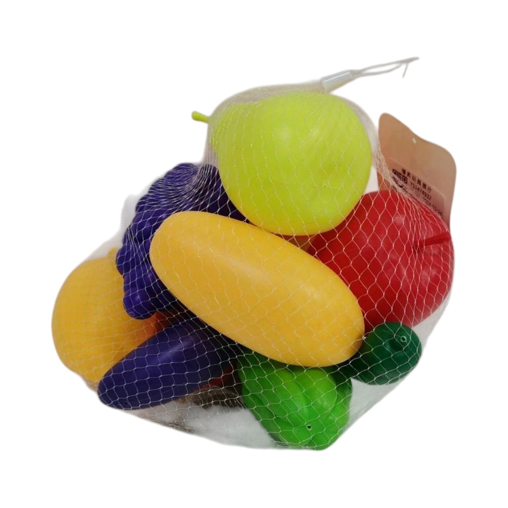 Frutas de plástico, en red