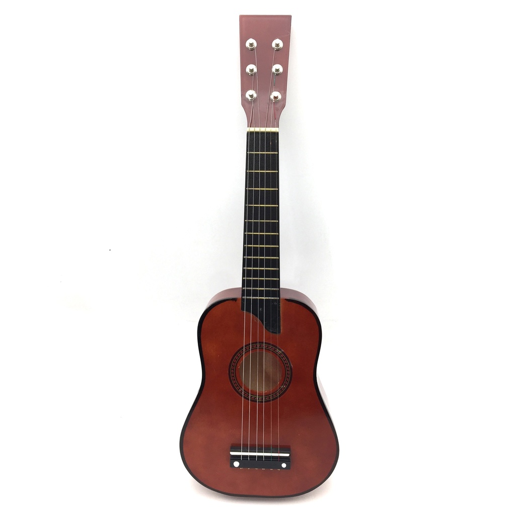 Guitarra de madera clásica, chica, en caja