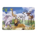 Puzzle de cartón, 48 piezas, en bolsa, varios diseños