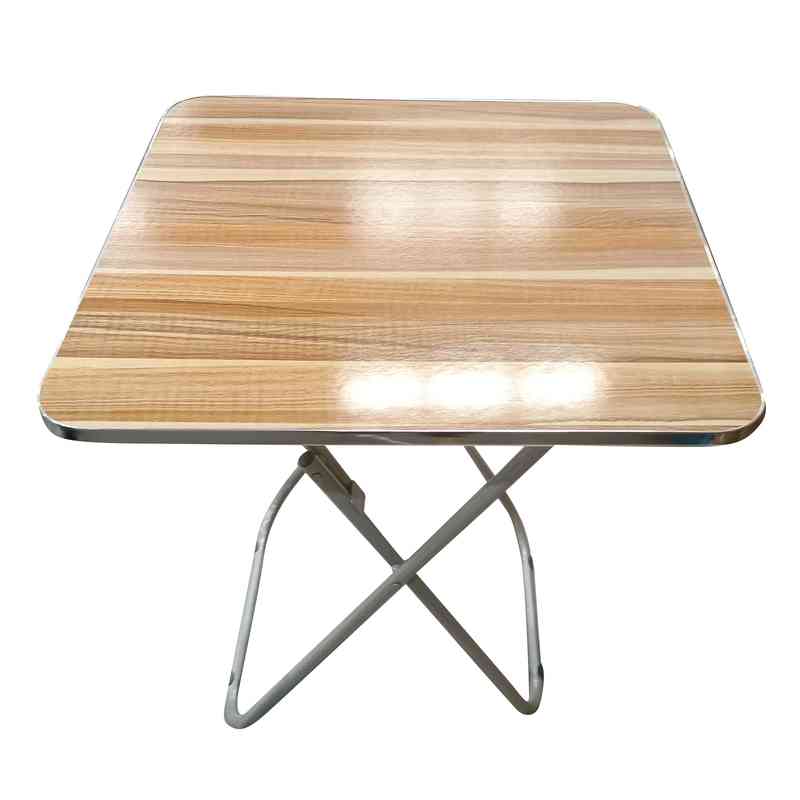 [G3122] Mesa de MDF patas de hierro, plegable