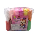 Masa para modelar soft, x12 rollos de 38gr
