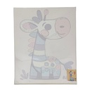 Cuadro para colorear por números, con acuarelas y pincel, varios diseños