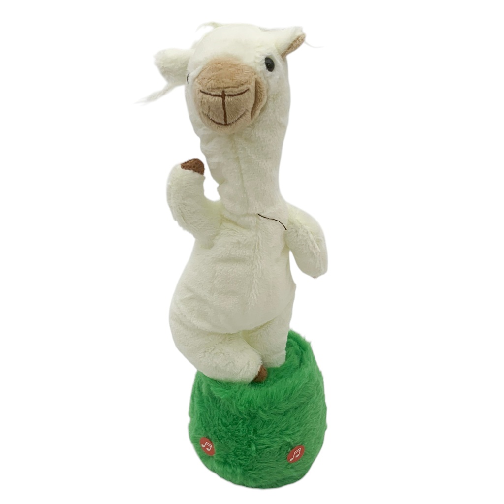 [JU8639] Peluche alpaca con luz y movimiento