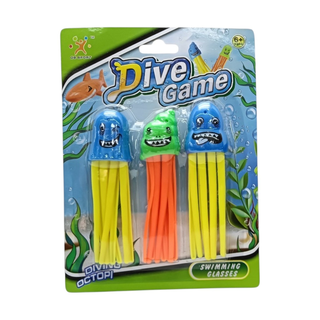 [JU8755] Juegos sumergibles para piscina x3, en blister