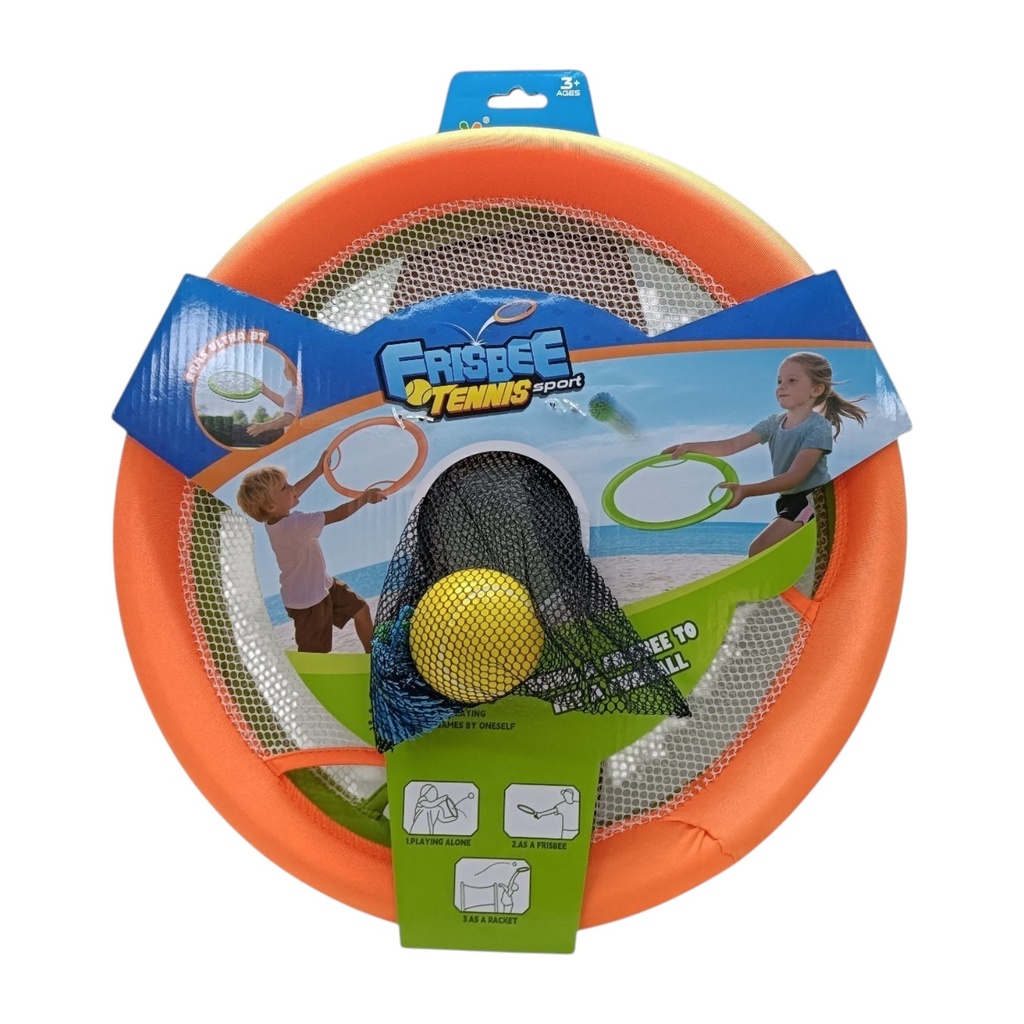 [JU8796] Paletas para playa disco x2, con pelota