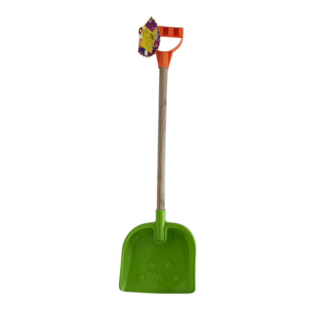 [JU8811] Juego para playa, pala, mango de madera, varios colores