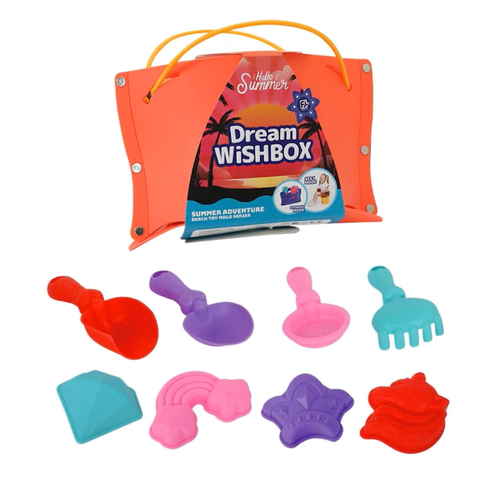 Juego para playa, bolso, 9 piezas