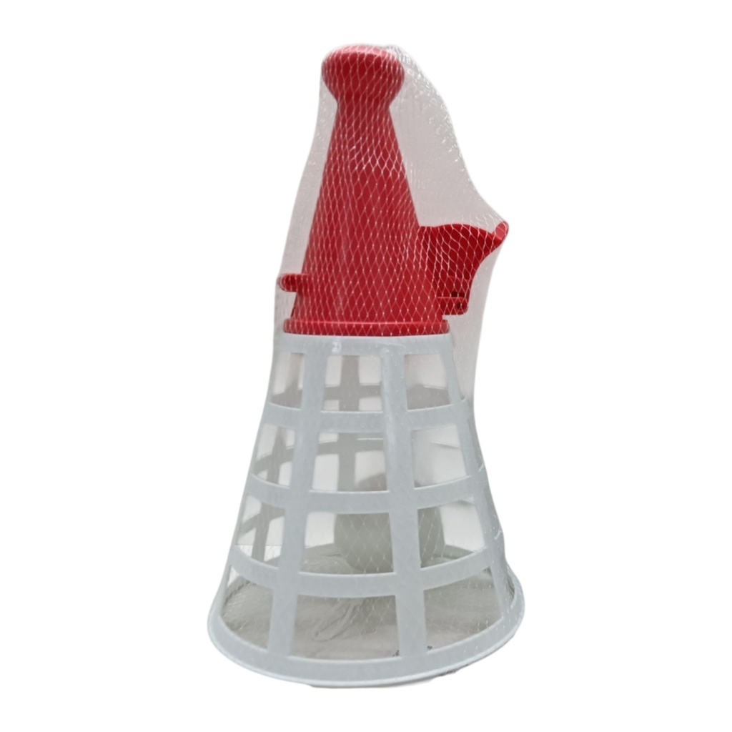 [JU8834] Balero de plástico con pelota, en red