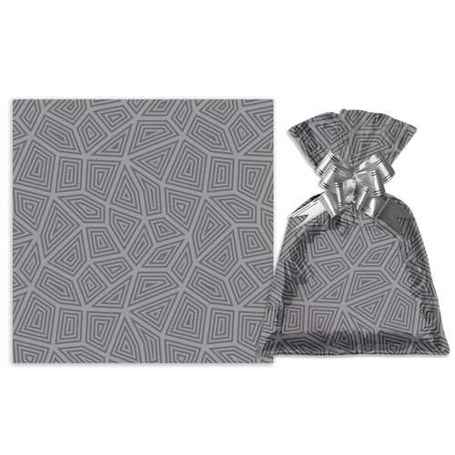 Bolsa de regalo metalizado con diseño grande PACKx50
