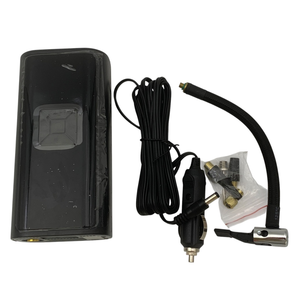 Inflador eléctrico, en caja