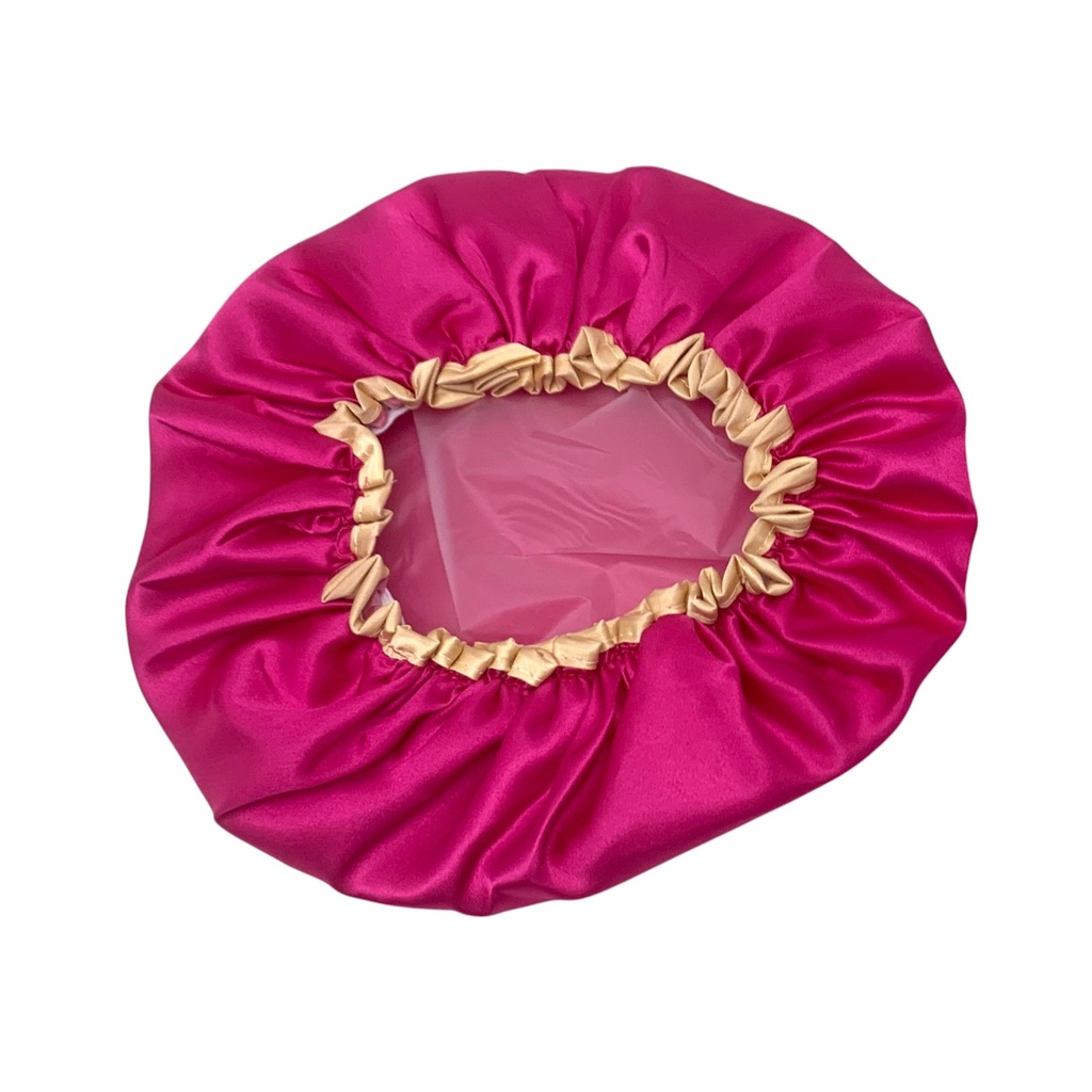 [HC1791] Gorra de satén para dormir, anti frizz en bolsa, PACK x10, varios colores