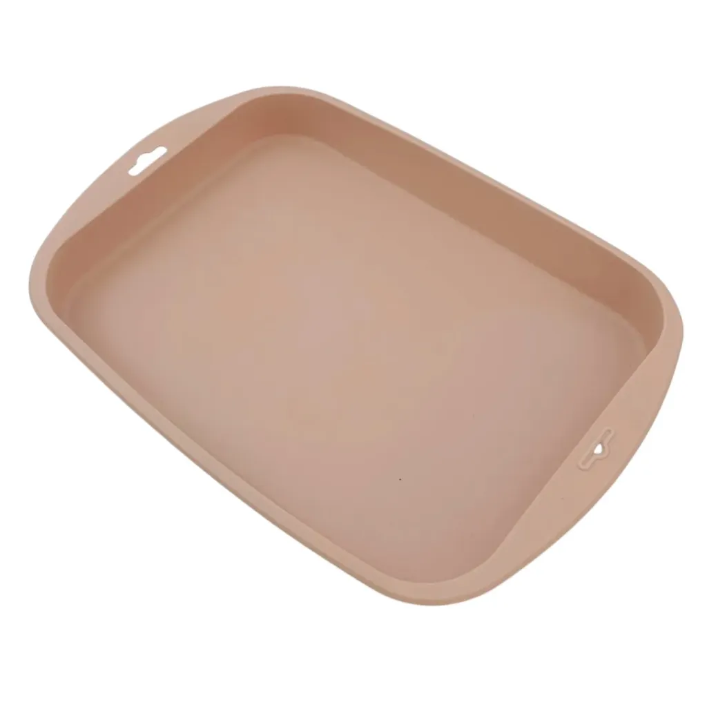 [HA5635] Molde de silicona para tortas, rectangular, varios colores