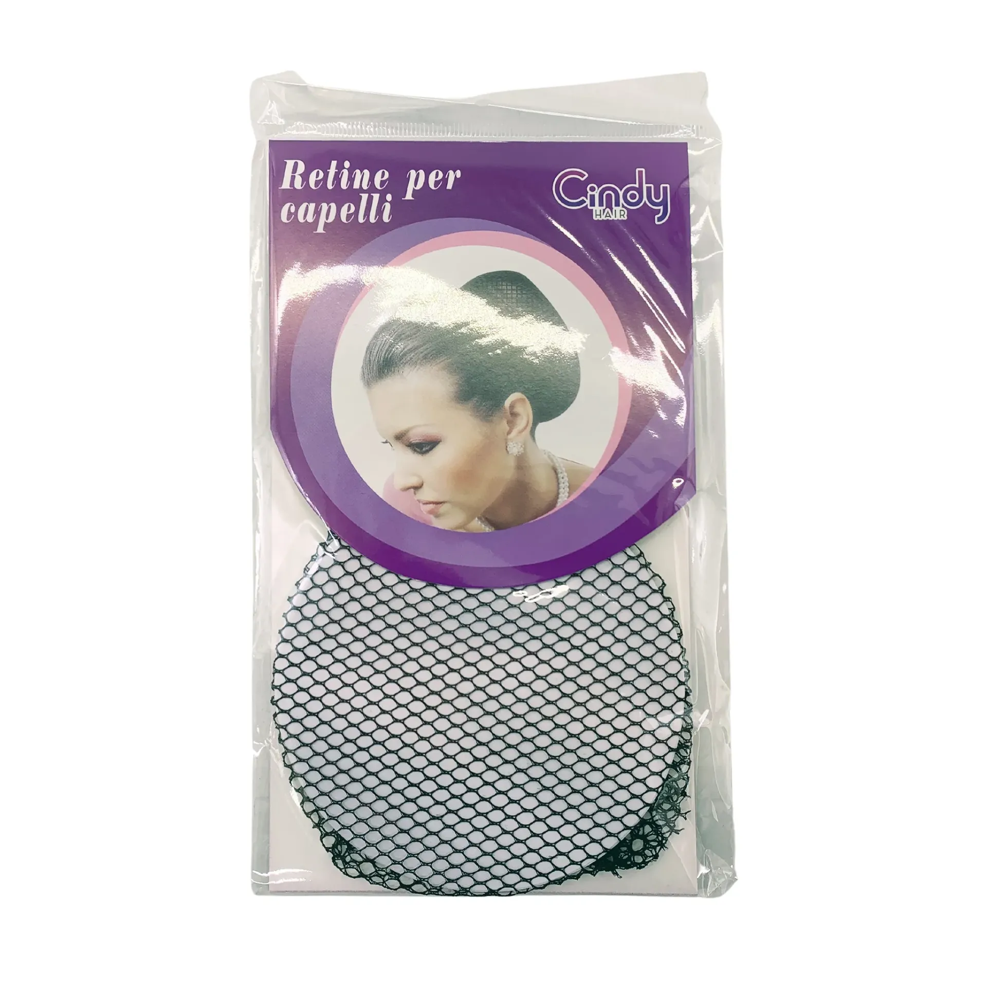 [HC1554] Red para moño para cabello invisible, PACK x12
