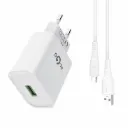 Cargador con cable USB-C, KLGO en caja