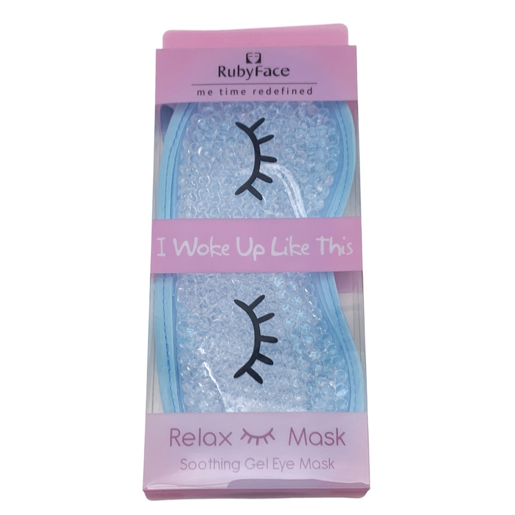 Antifaz para dormir, con gel refrescante, en caja, varios colores