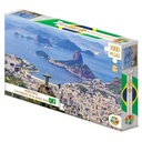 Puzzle de cartón, 1000 piezas, Rio de Janeiro, en caja